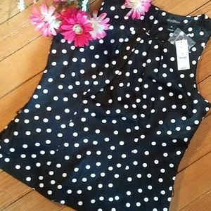 NWT WHBM White House Black Market Sleeveless Top